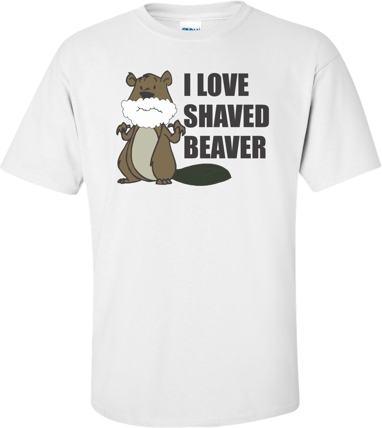Shaved Beaver T Shirt 96