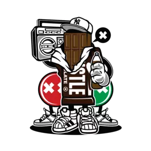 Chocolate Hustle Gangsters T-Shirt