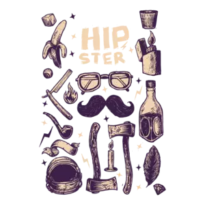 Hipster Stuff Trendy T-Shirt