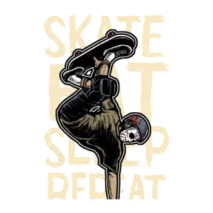Skate Eat Sleep Repeat T-Shirt