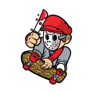 Skateboard Killer Retro Skating T-Shirt