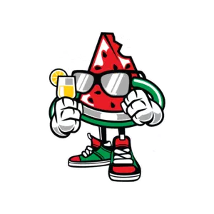 Watermelon Retro Fresh To Death T-Shirt