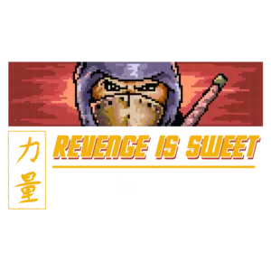 Revenge Is Sweet Retro Ninja Gaiden Gaming T-Shirt