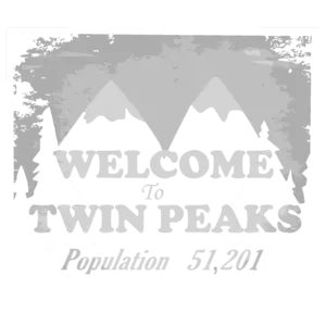 Welcome to twin peaks - Twin Peaks - 90's T-Shirt