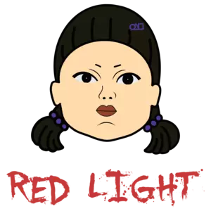 Squid Game Red Light - Squid Game T-Shirt