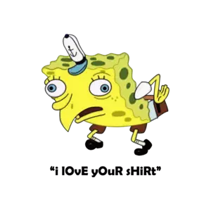 Spongebob Mocking Meme Shirt