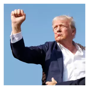 Trump Fist Shooting T-Shirt