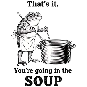 That's It You're Going In The Soup
