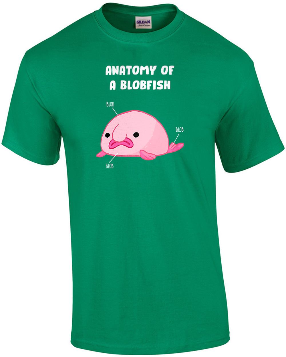 Anatomy Of A Blobfish Funny Meme Ing Kids Men's Premium Tank Top