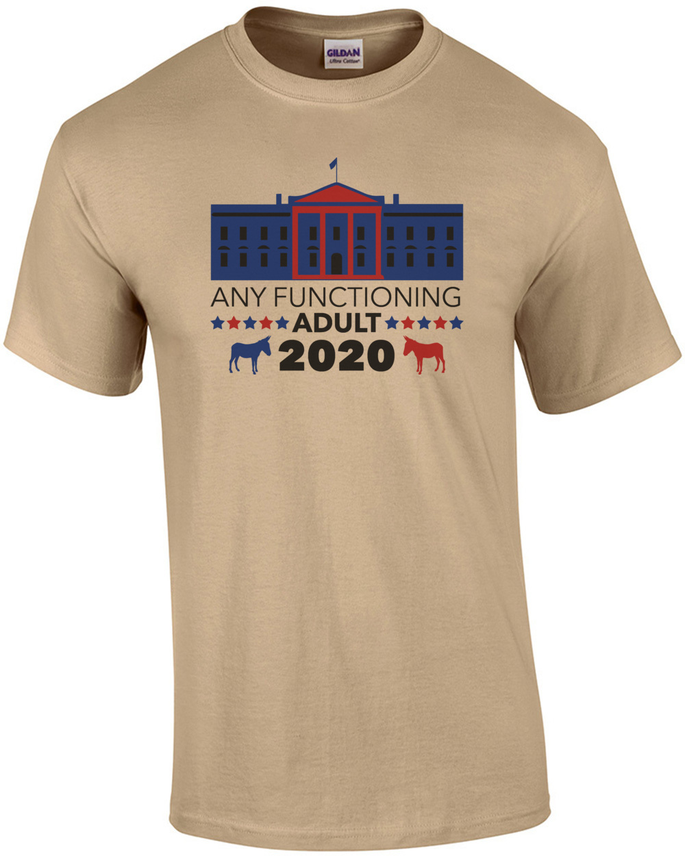 Any Functioning adult – 2020 – Funny 2020 Election Political T-Shirt