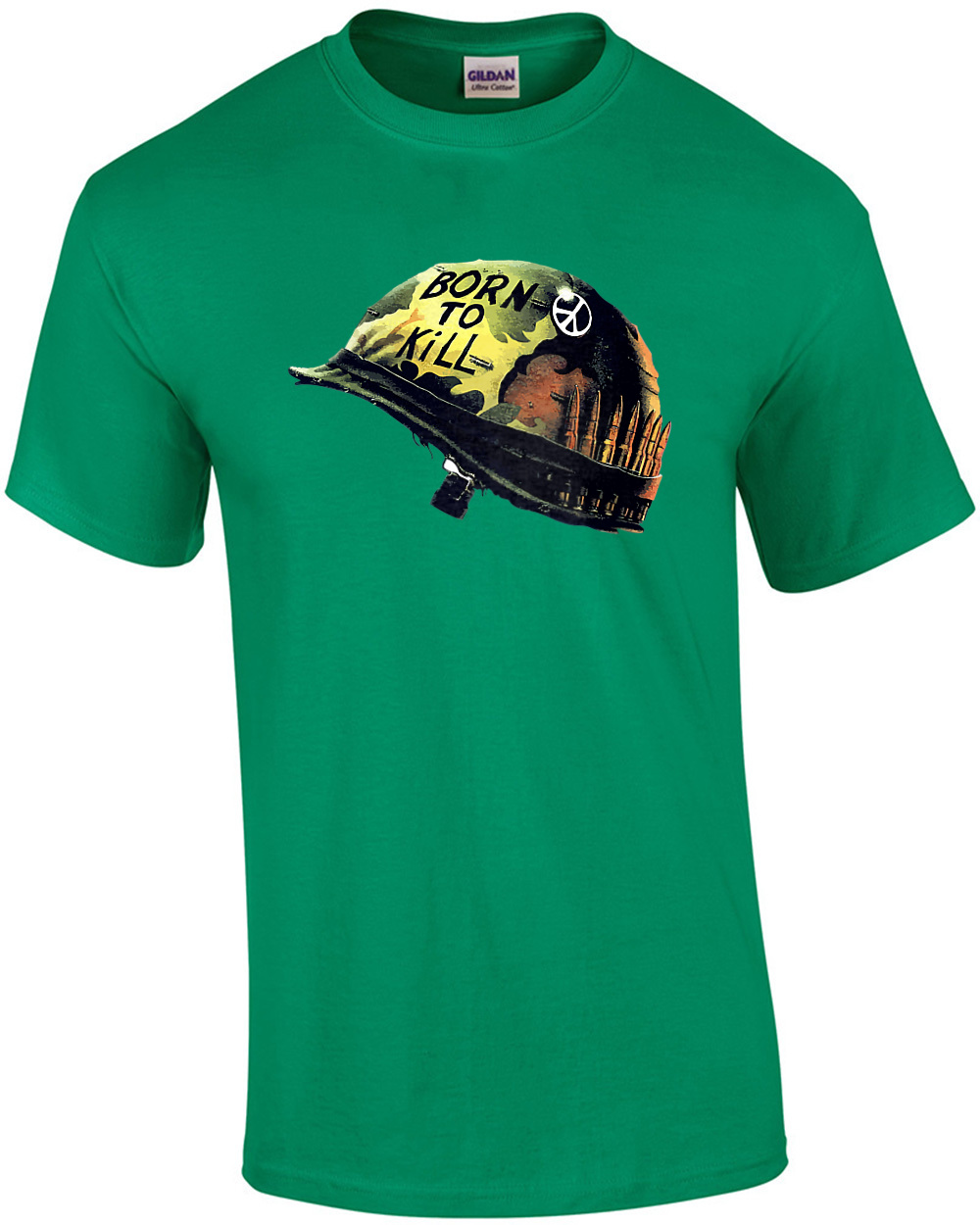 Born to kill helmet - Full Metal Jacket - 80's t-shirt