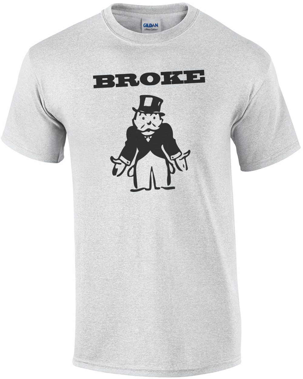Broke Monopoly Man T Shirt Shirt