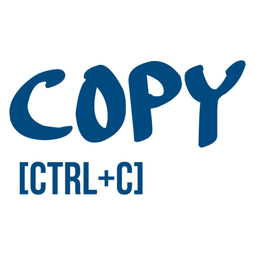 Copy and Paste - COPY - Cute Funny Parent and Daughter/Son T-Shirt