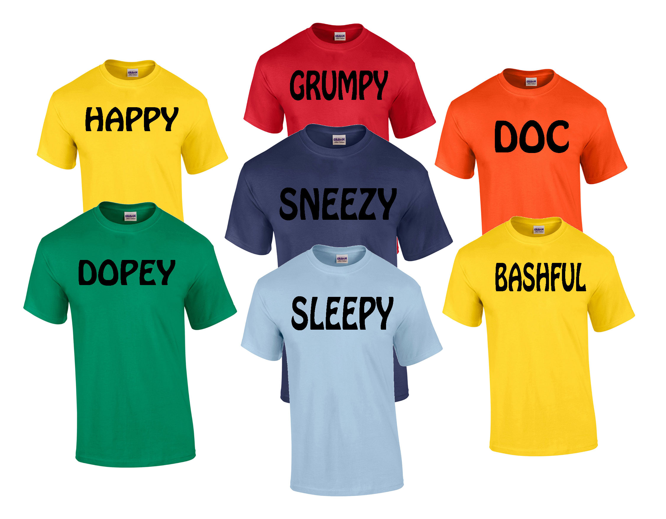 7 Dwarfs T-Shirts