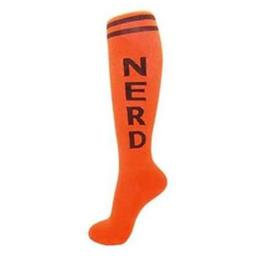 Nerd Socks (Orange)