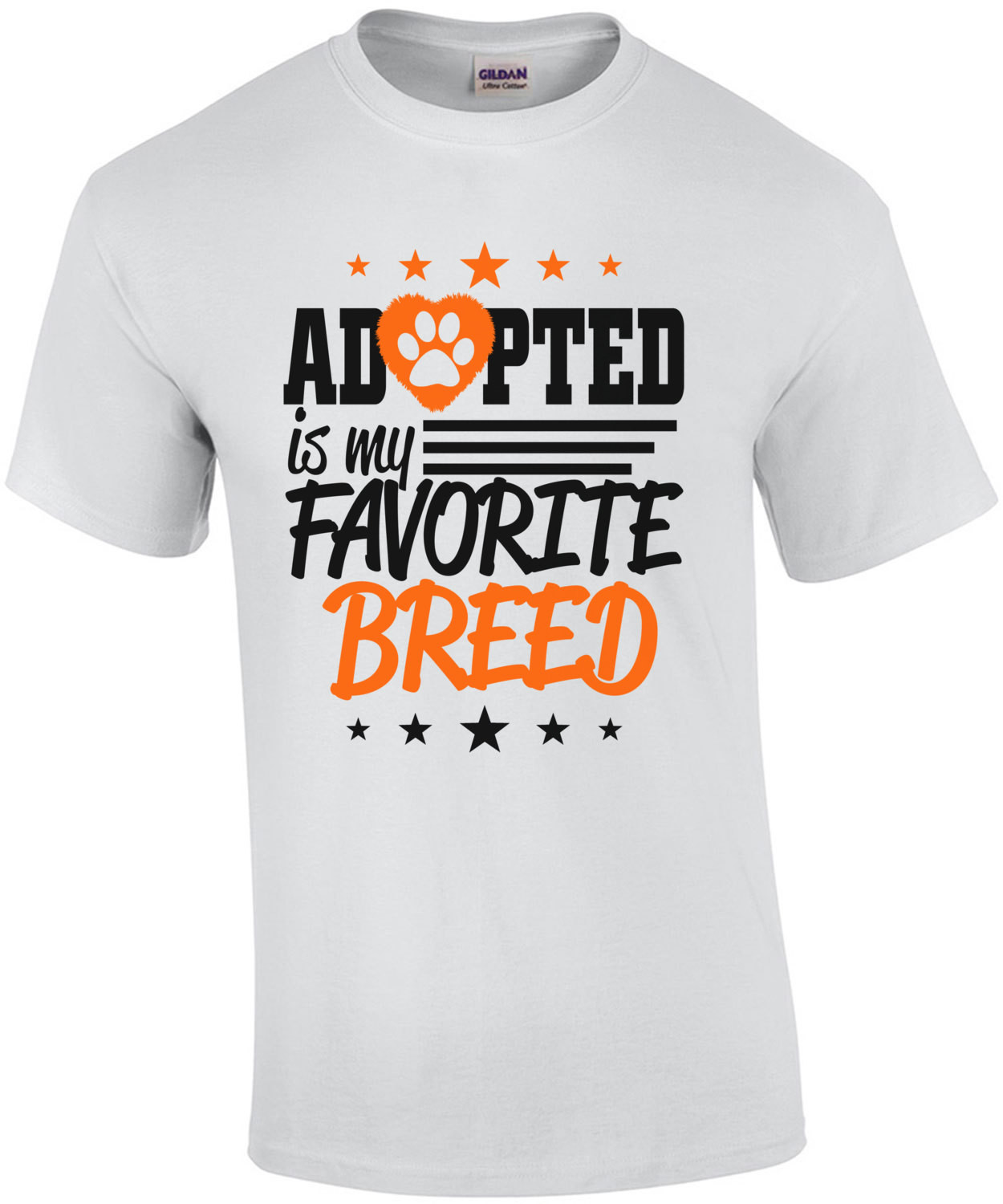 Adopted Is My Favorite Breed T-Shirt