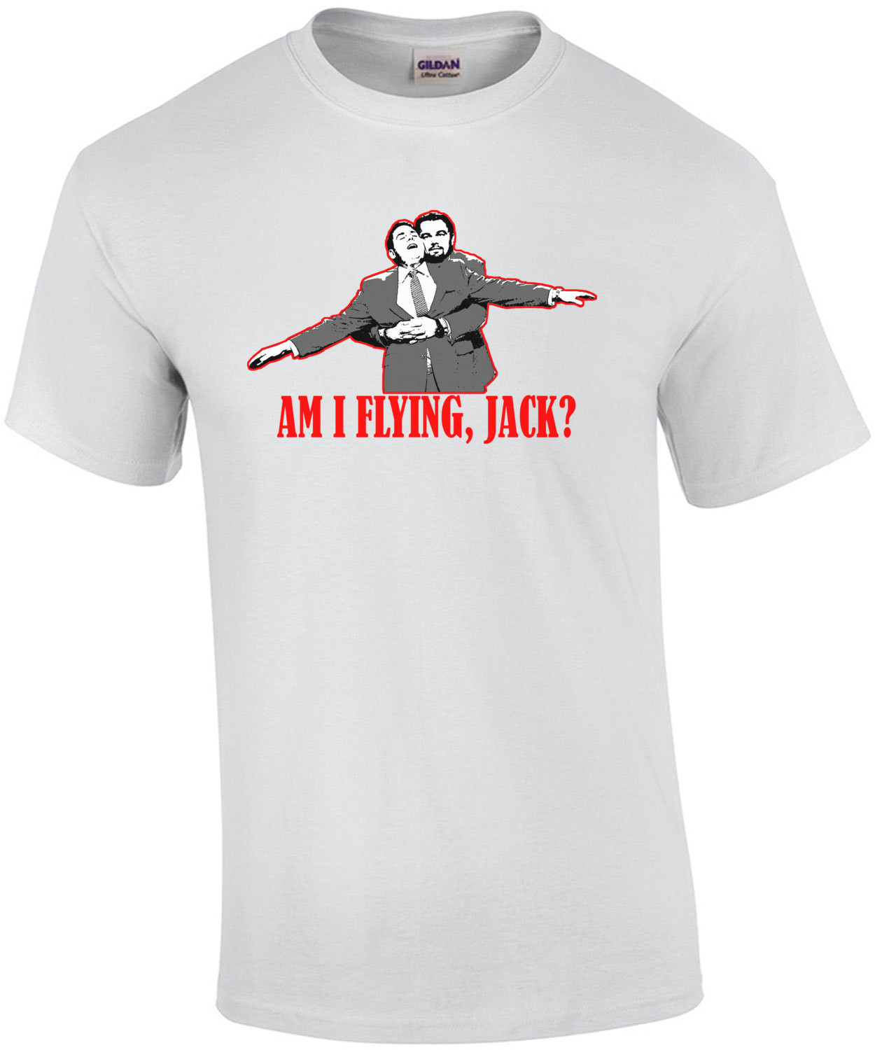 Am I Flying Jack Titanic Parody Confusing T-Shirt