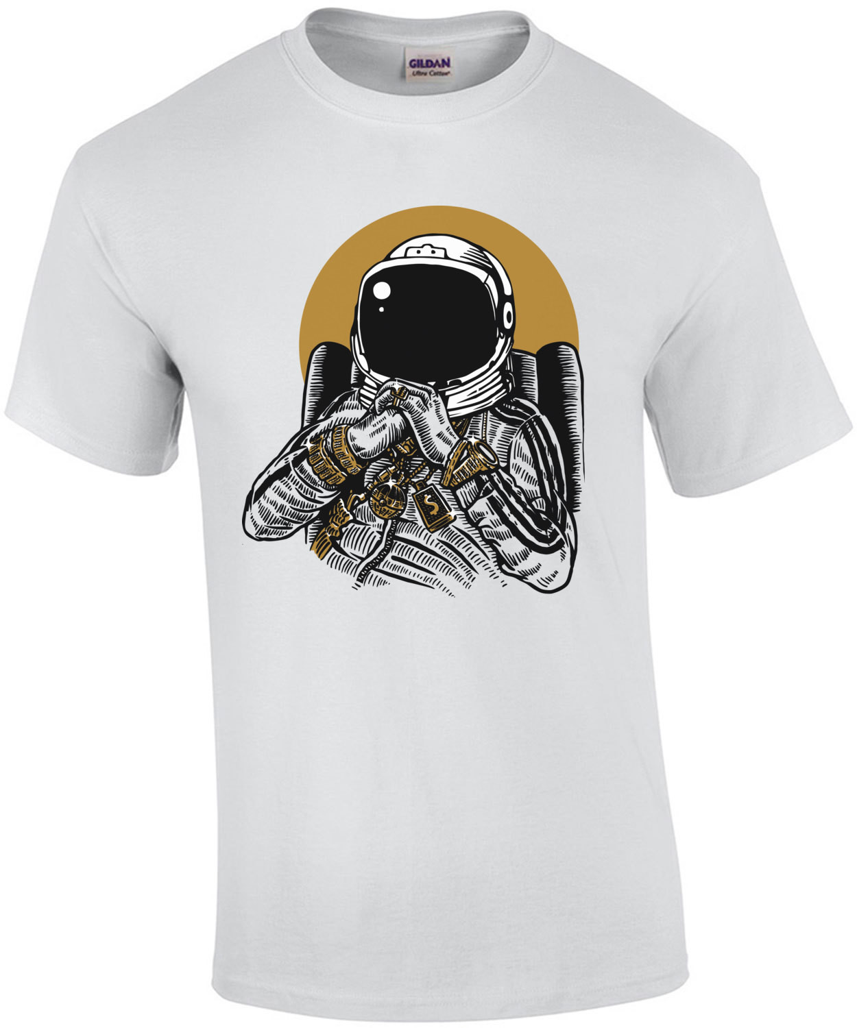Astronaut Gangsta T-Shirt
