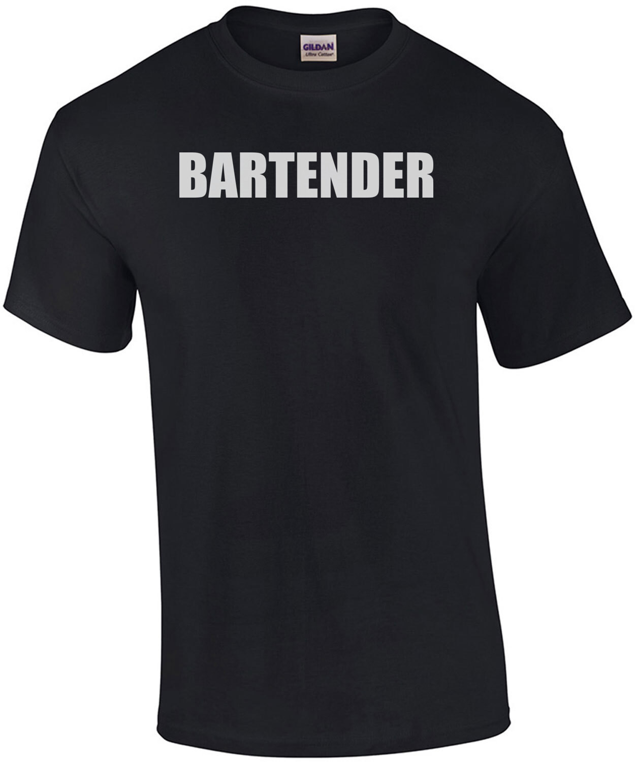 Bartender (White Text) T-Shirt