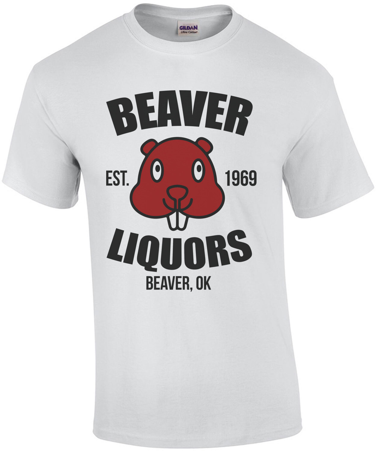 Beaver Liquors - Beaver, Oklahoma Sexual Offensive T-Shirt