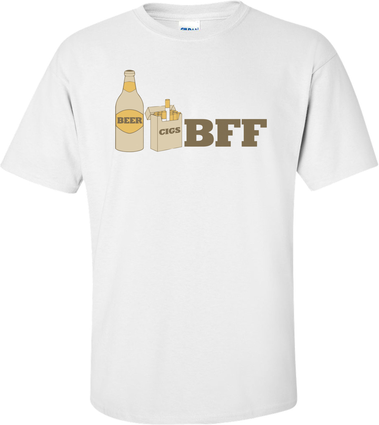 Beer And Cigs Best Friends Forever T-shirt