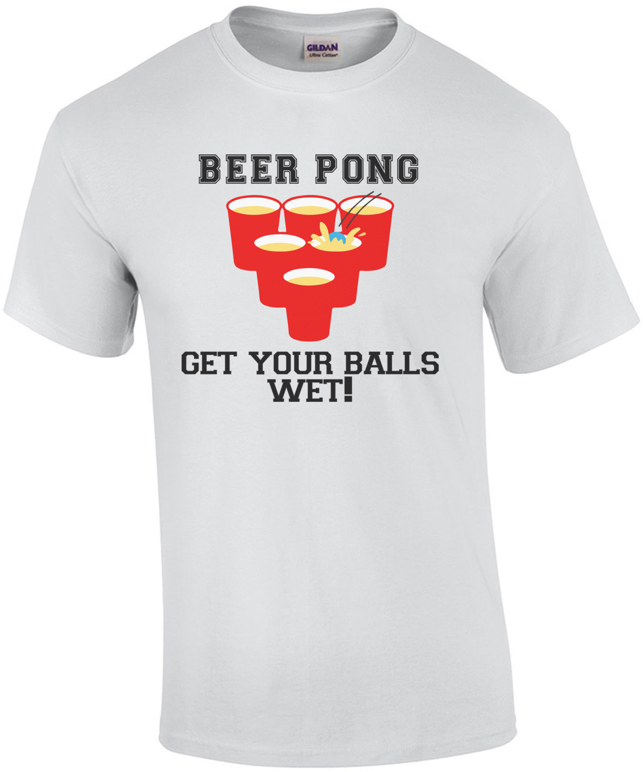 Beer Pong - Get your balls wet t-shirt