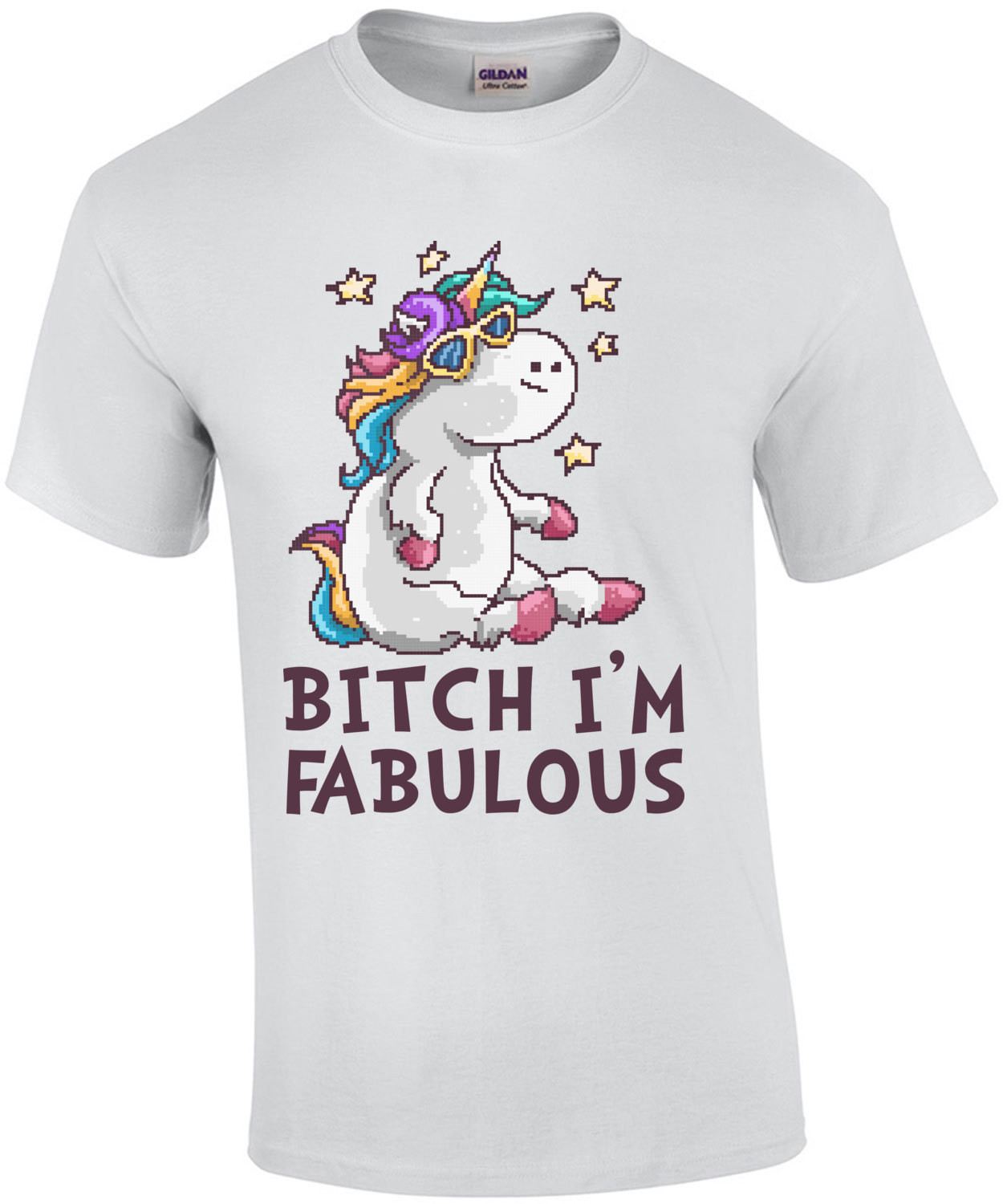 Bitch I'm Fabulous Retro T-Shirt