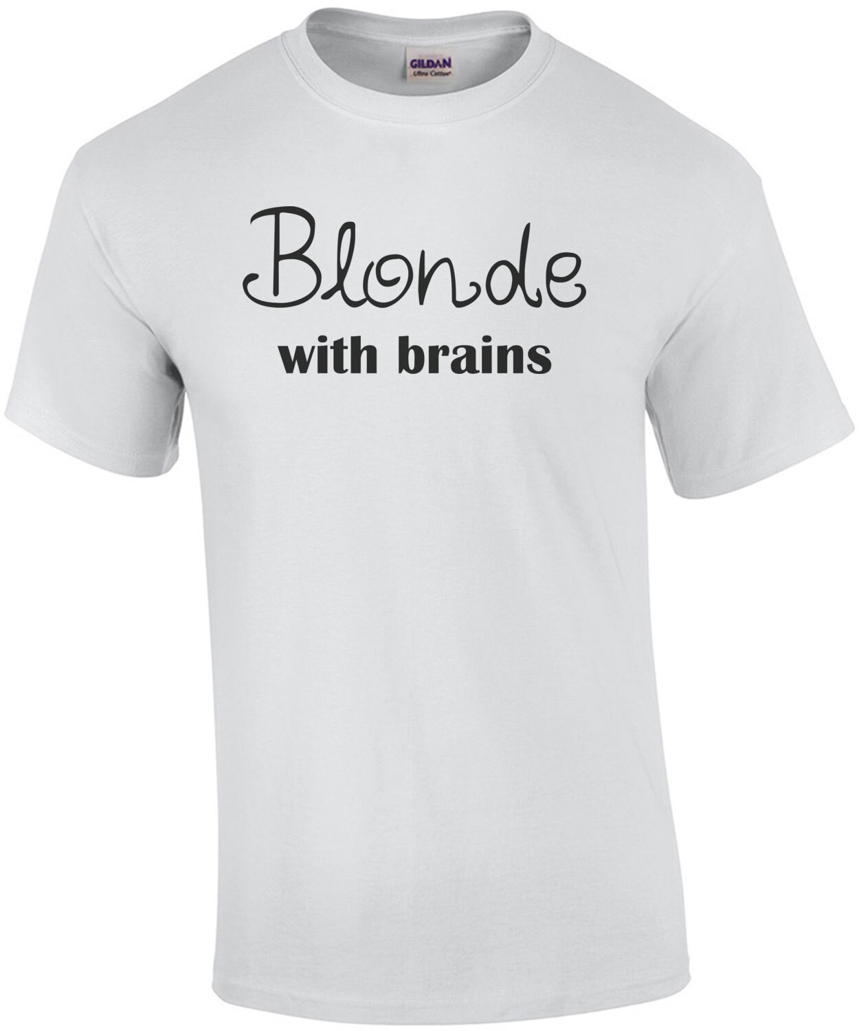 Blonde with Brains  T-Shirt