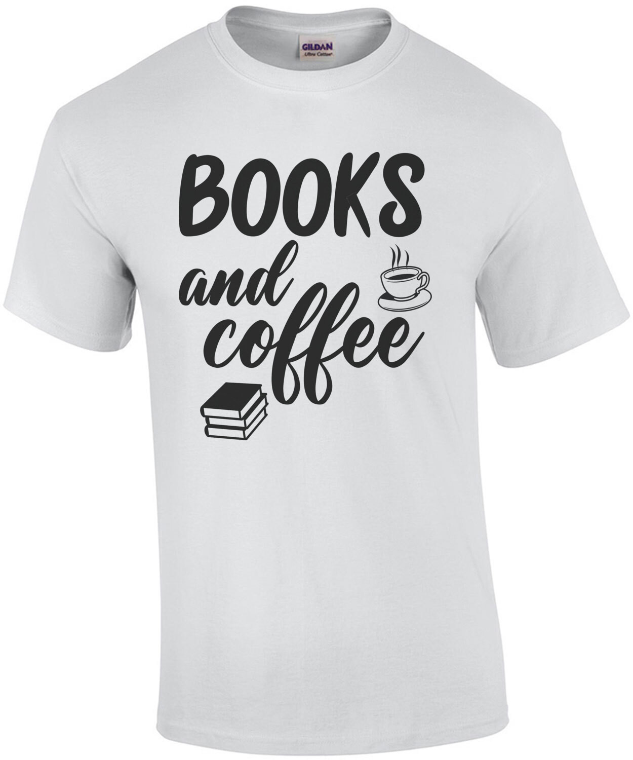 Books and Coffee - Reading and coffee t-shirt