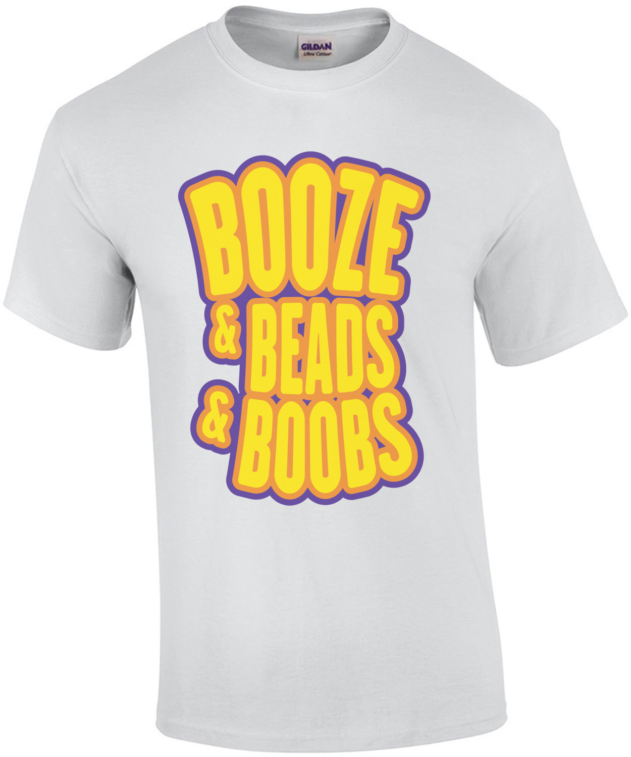 Booze & Beads & Boobs - mardi gras t-shirt new orleans Beads and Bling - mardi gras - New Orleans - louisiana t-shirt 