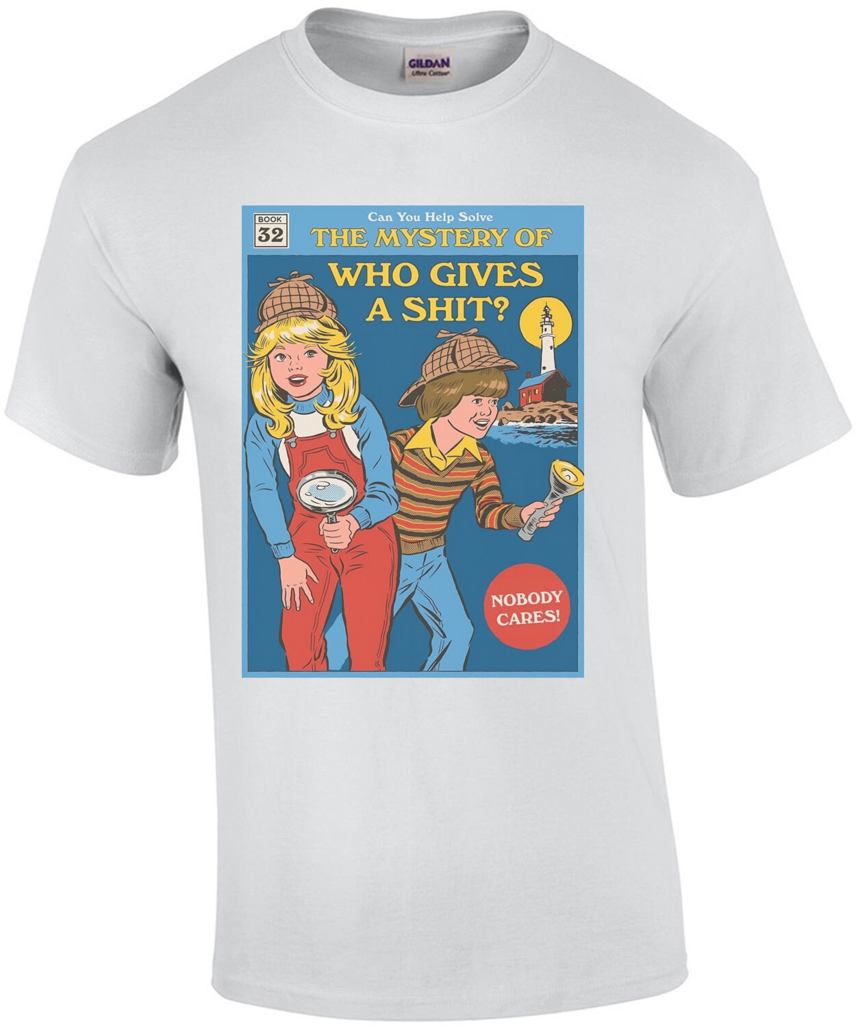 Can you help solve the mystery of who gives a shit? Funny Sarcastic T-Shirt