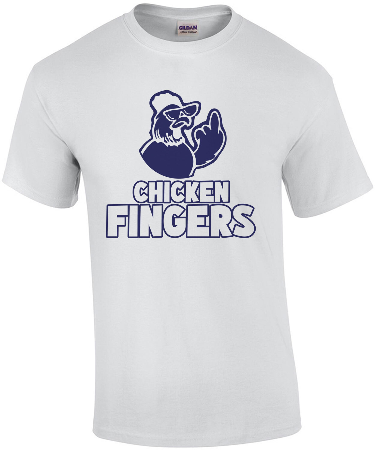 Chicken Fingers - Funny chicken pun t-shirt