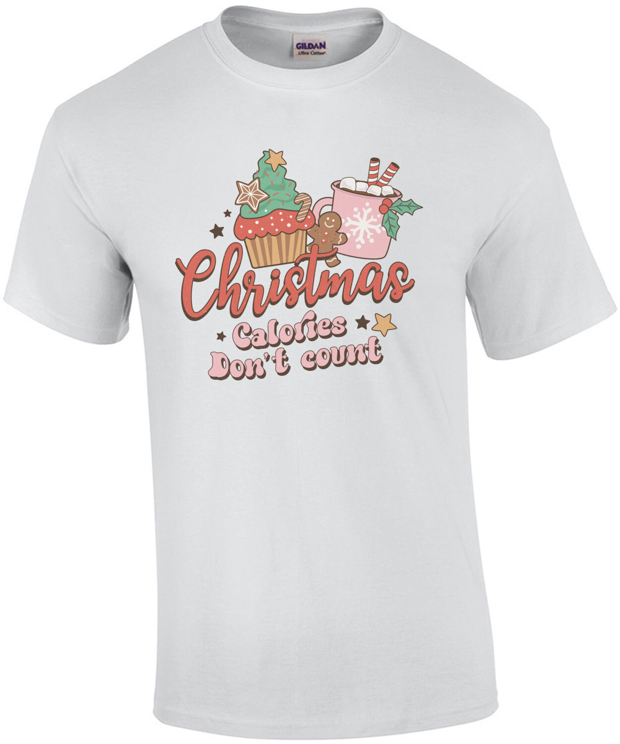 Christmas Calories Don't Count Holidays T-Shirt