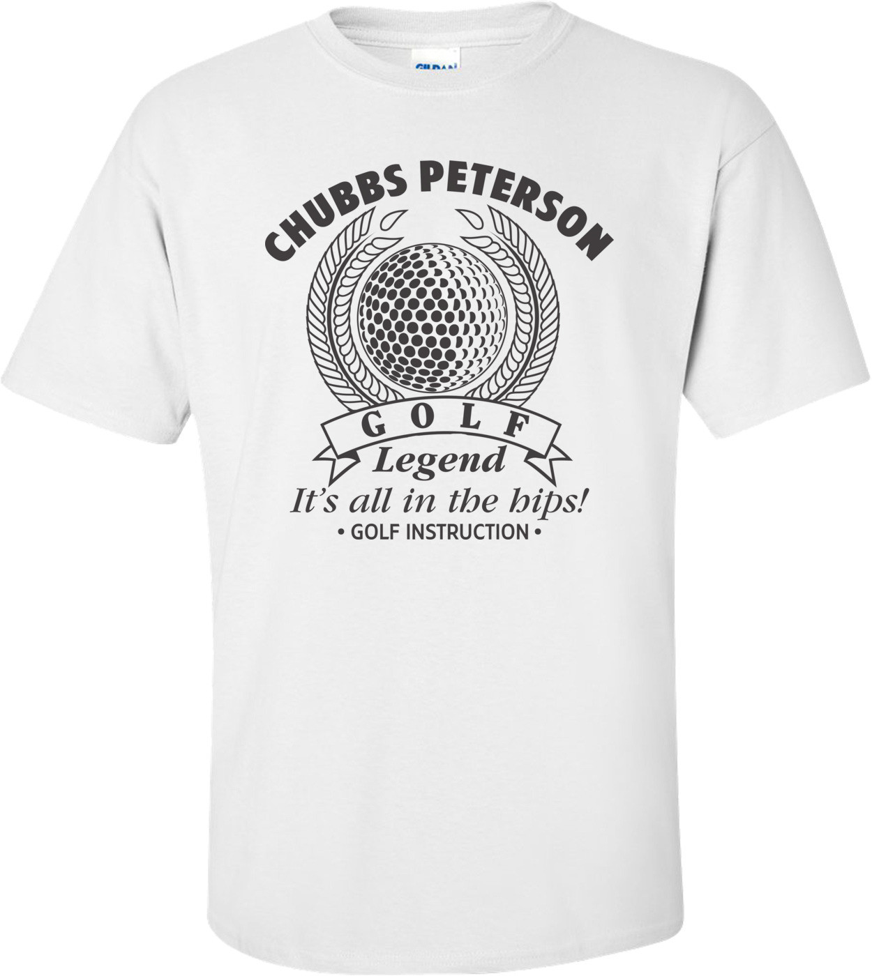 Chubbs Peterson Golf Happy Gilmore T-shirt