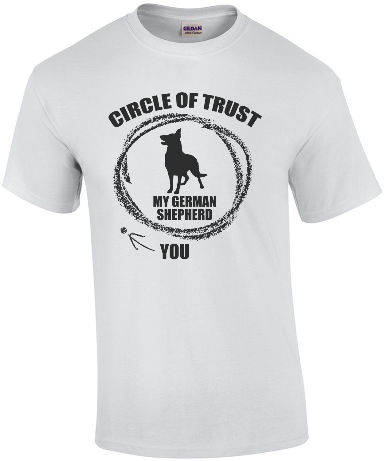 Circle Of Trust German Shepherd T-Shirt