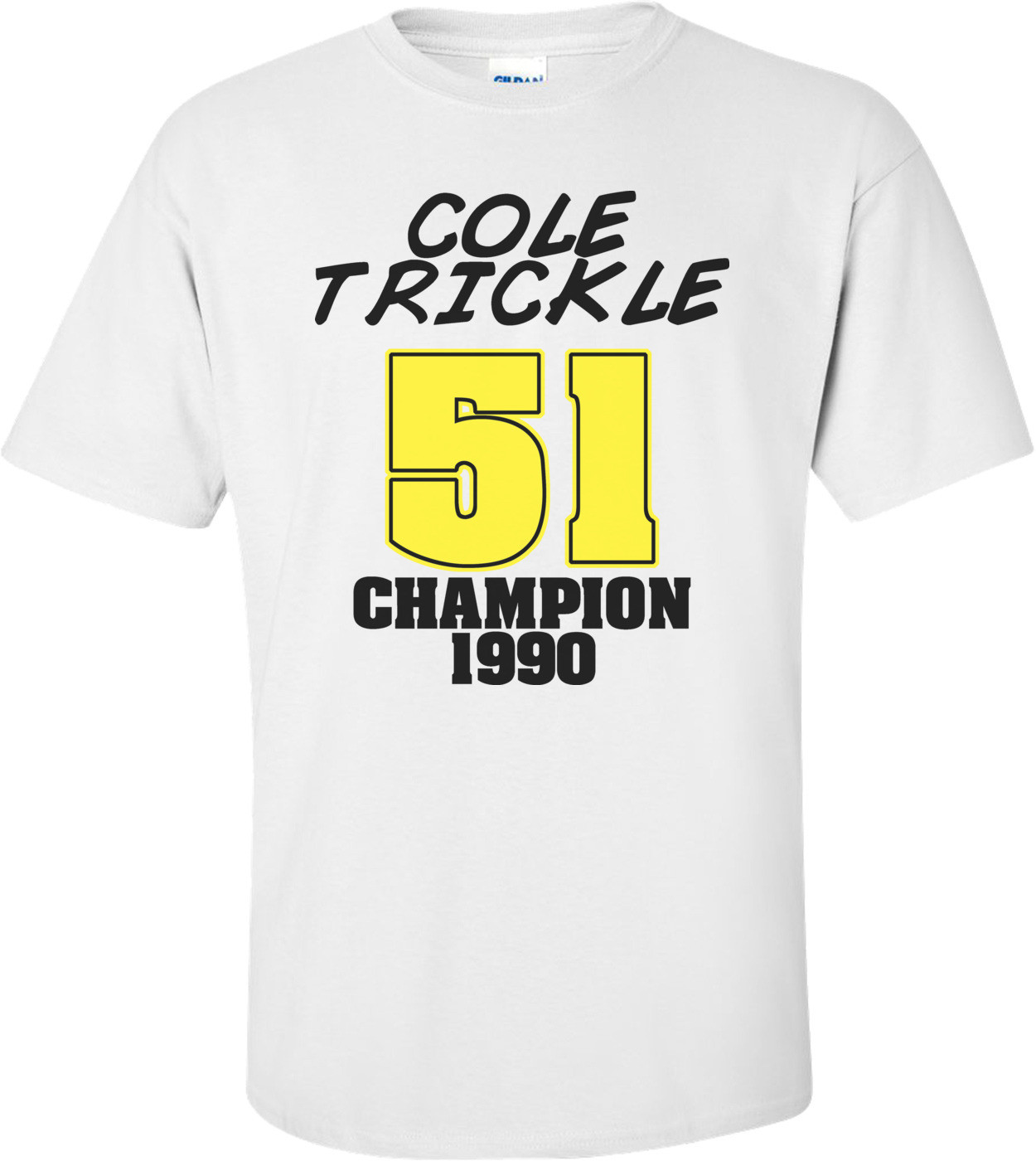 Cole Trickle Days Of Thunder T-shirt