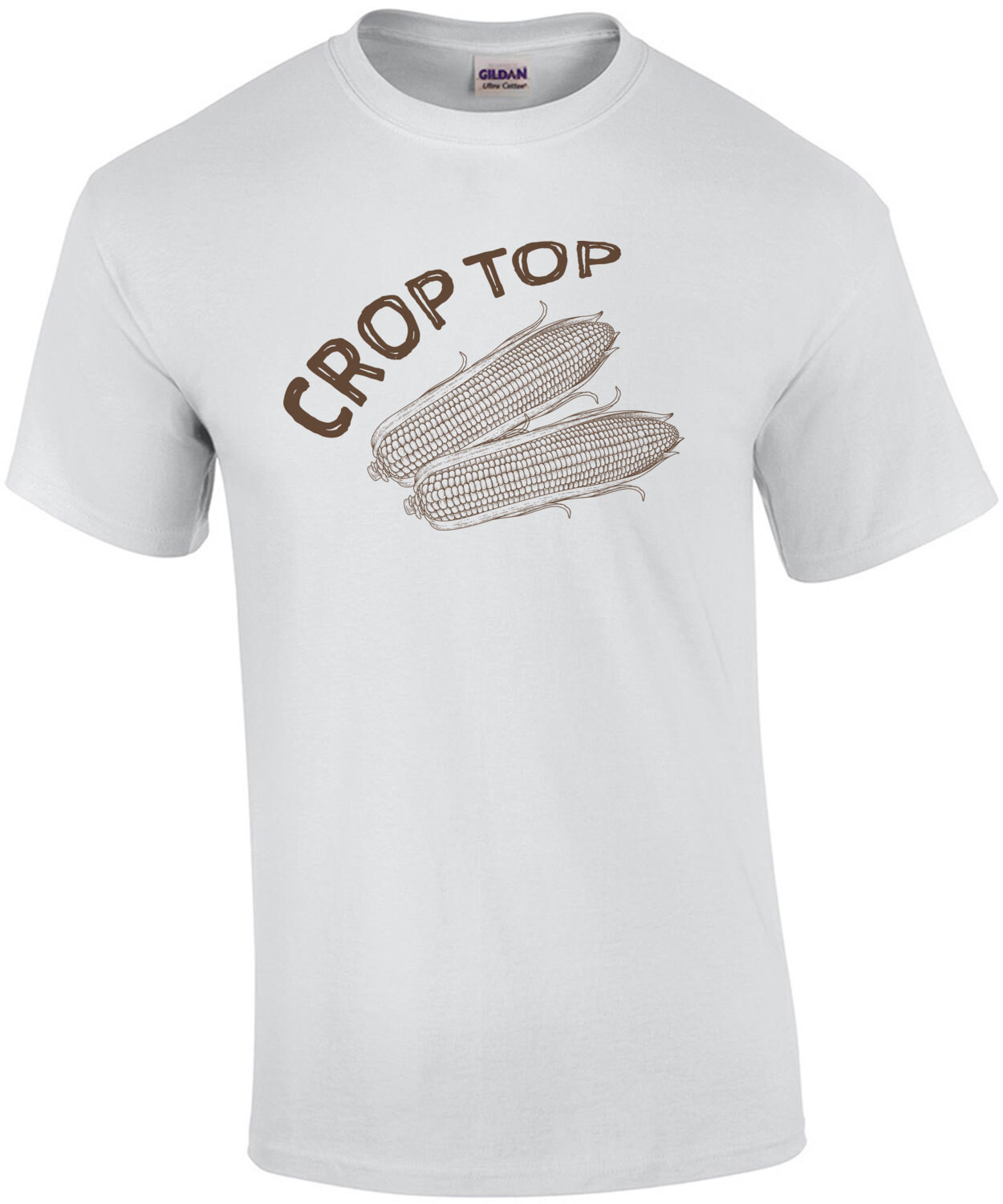 Crop Top - Funny Ladies Pun T-Shirt