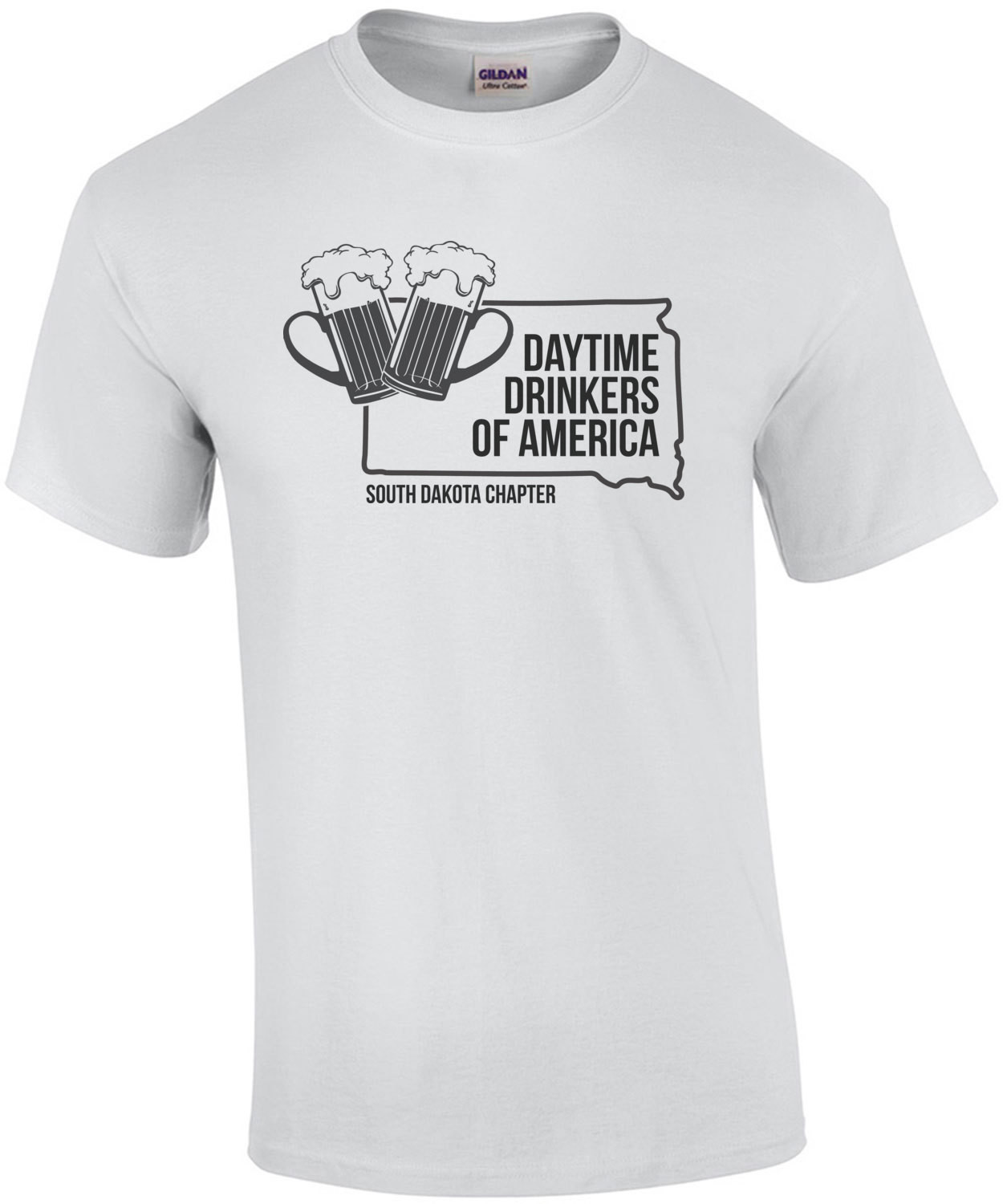 Daytime Drinkers of America - South Dakota T-Shirt