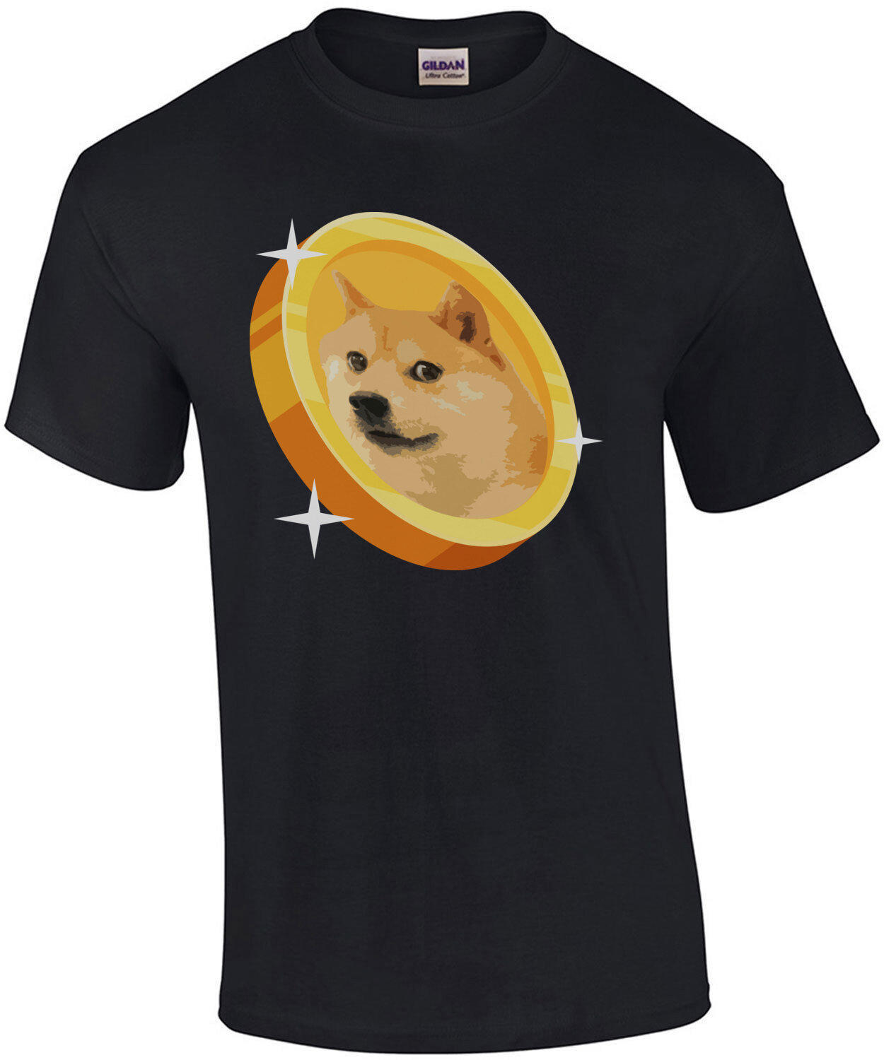 Dogecoin T-shirt Dodgecoin Coin Crypto Currency