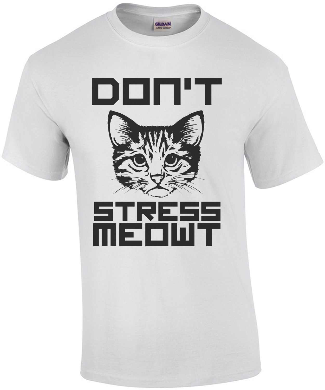 Don't Stress Meowt - Cat T-Shirt