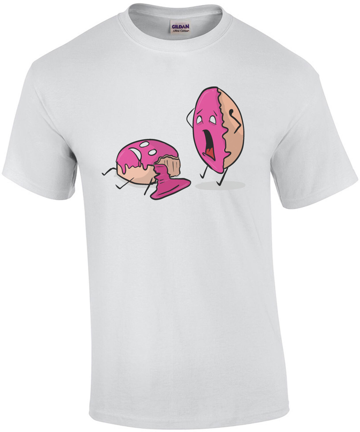 Donut Panic - funny donut pun t-shirt