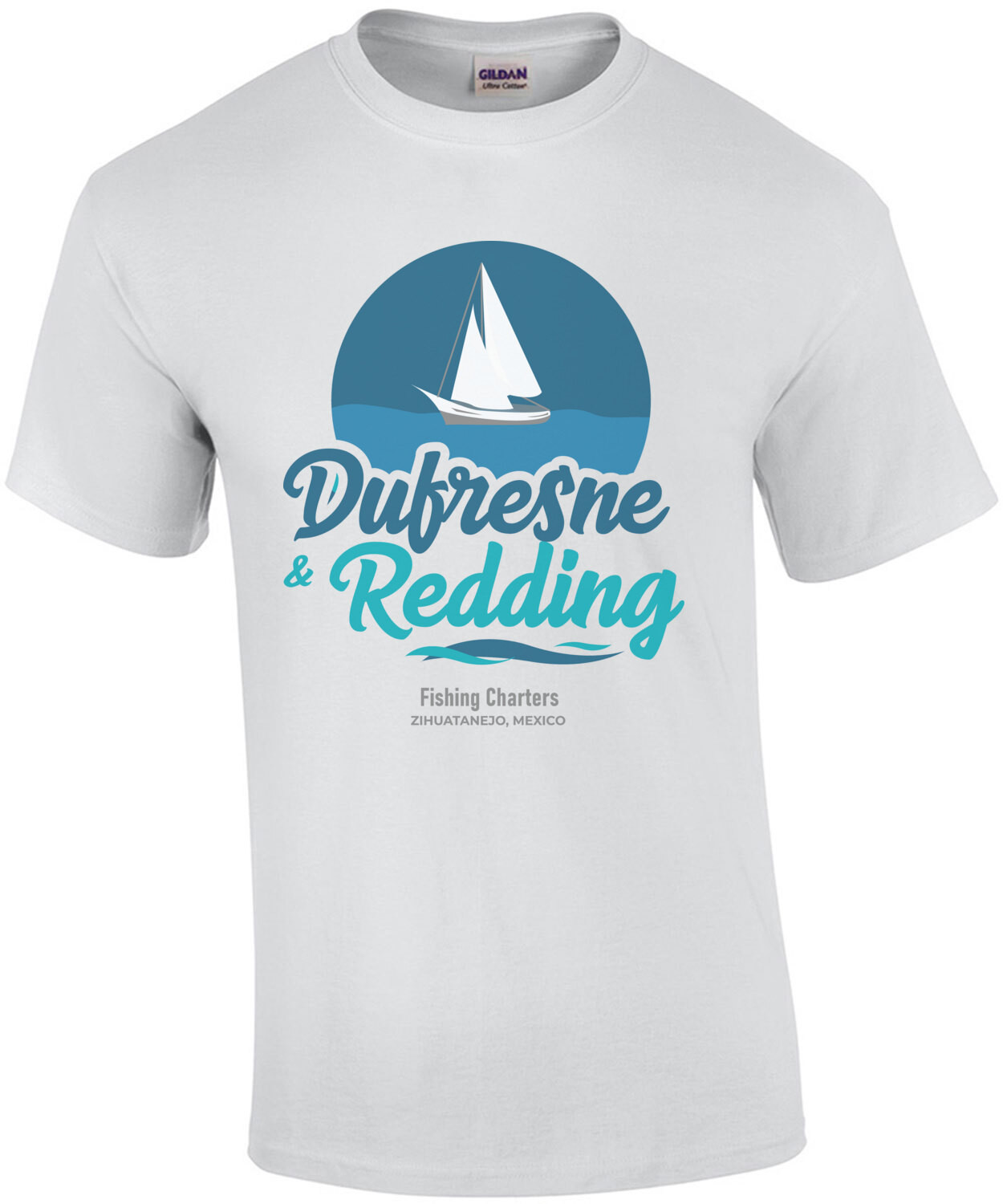 Dufresne & Redding - Fishing Charters - The Shawshank Redemption - 90's T-Shirt