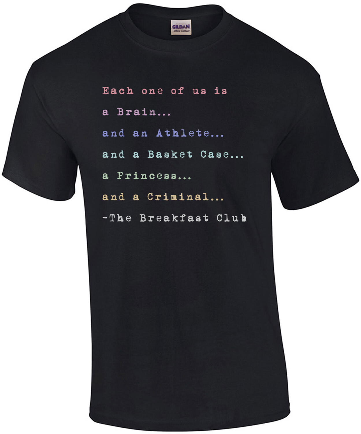 Each one of us stereotype The Breakfast Club T-Shirt