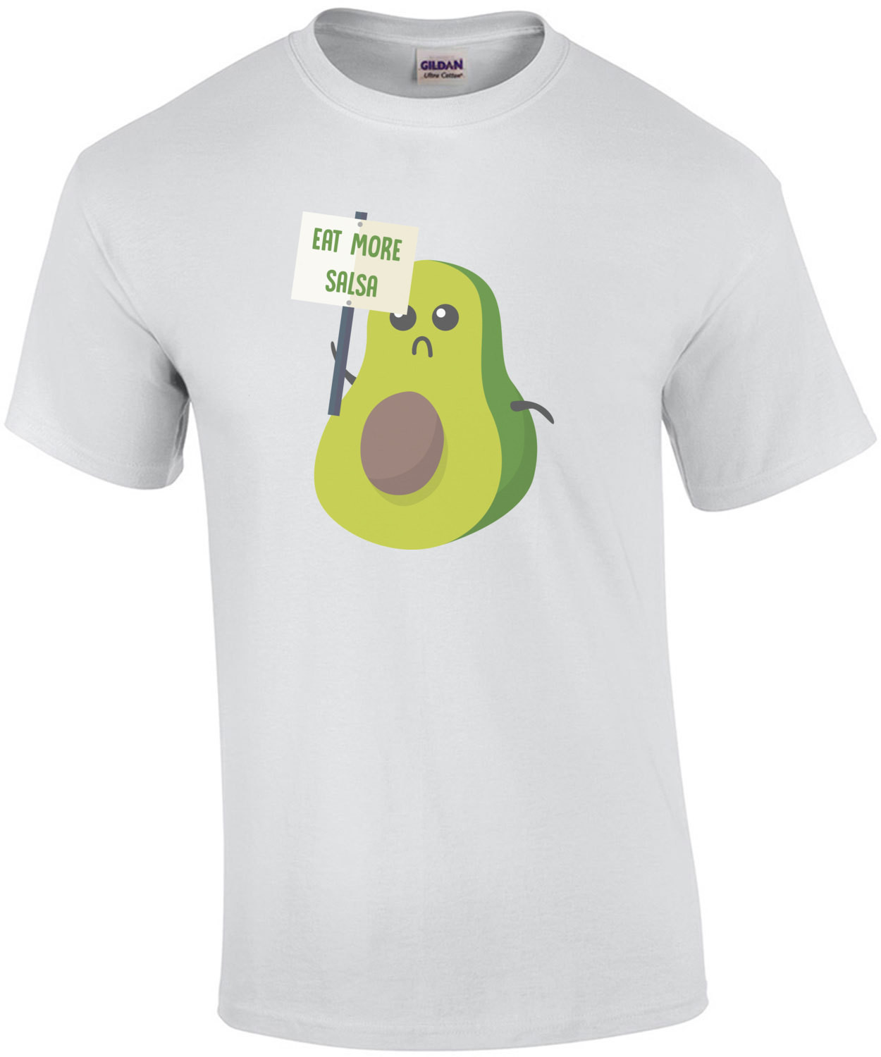 Eat more salsa - avocado t-shirt
