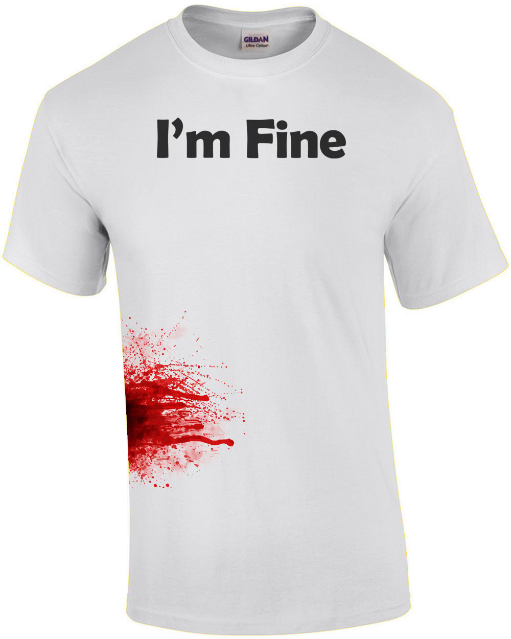 I'm Fine - Zombie Shirt