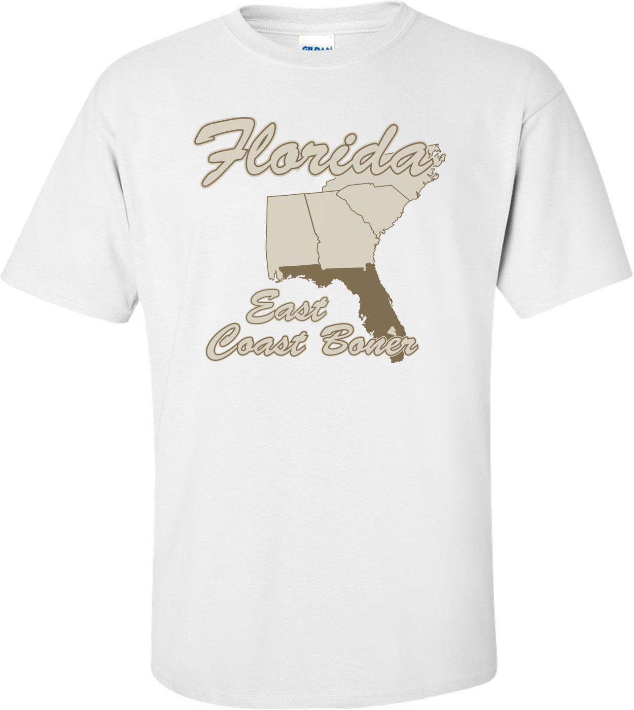 Florida: East Coast Boner T-shirt