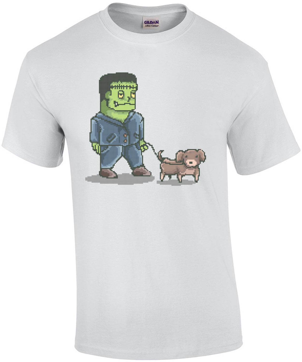 Franken Dog Cute Retro T-Shirt