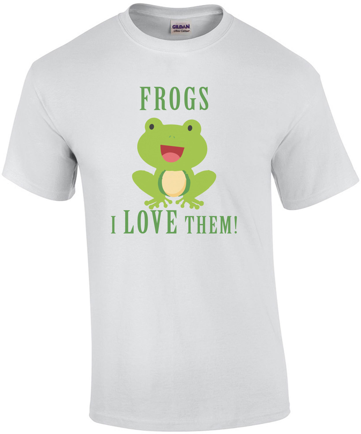 Frogs I love them! Frog T-Shirt