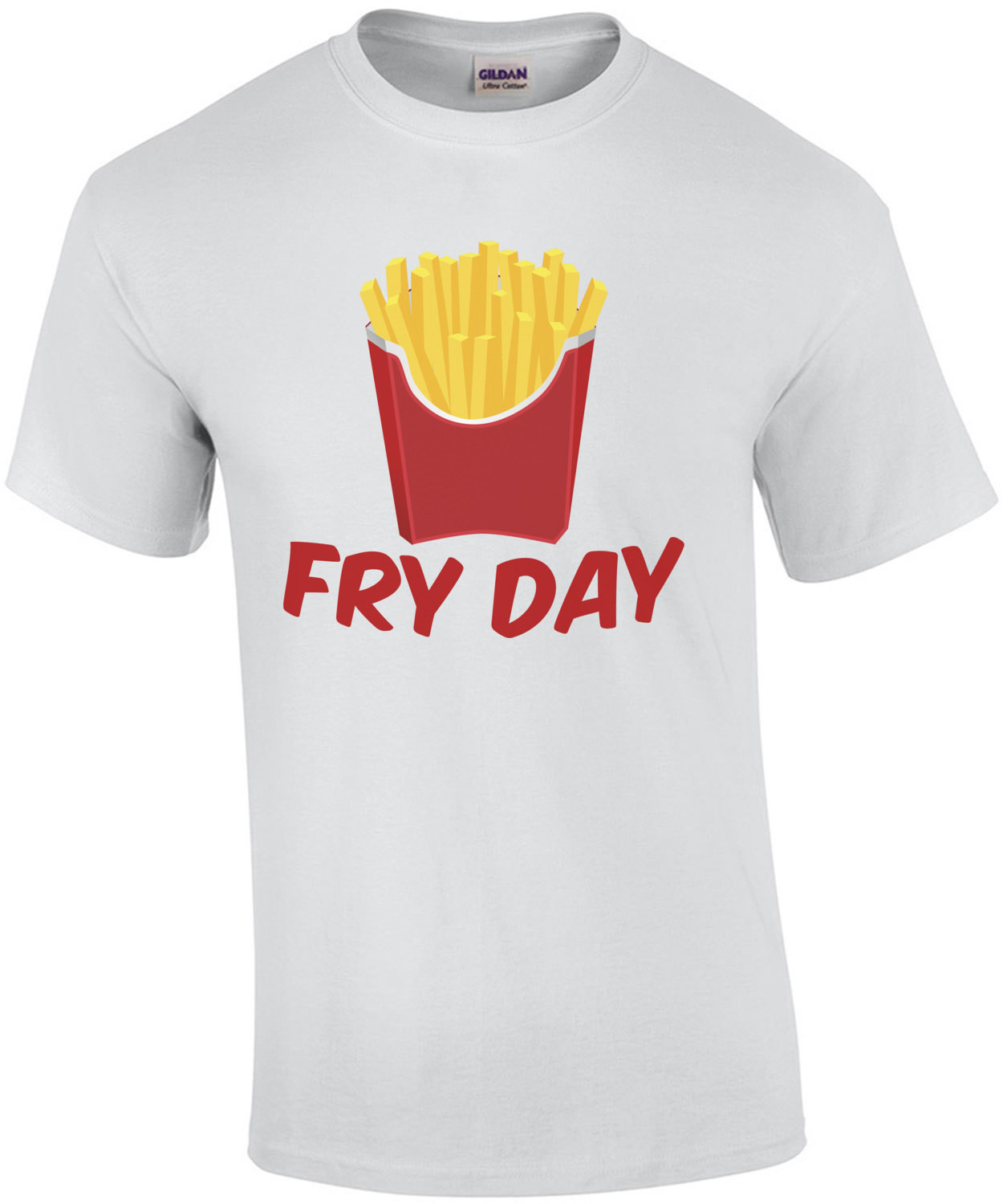 Fry Day Funny French Fries Pun T-Shirt