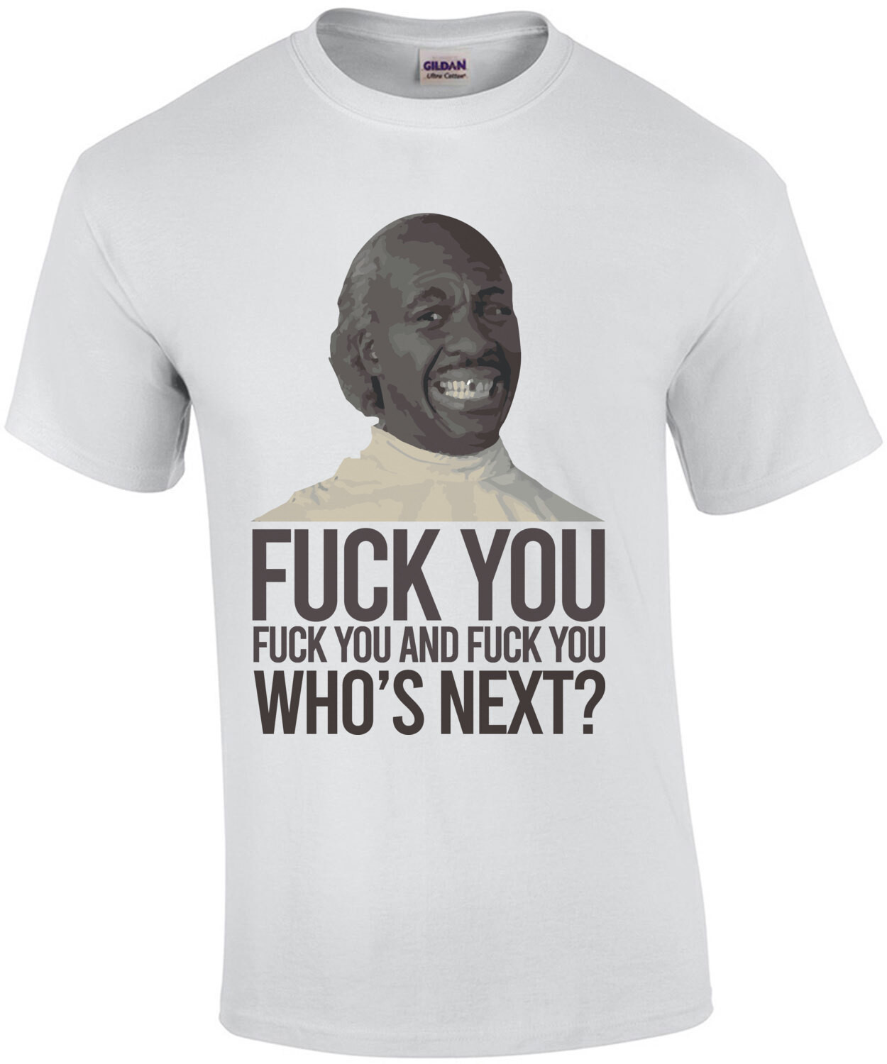 Fuck you, fuck you, and fuck you - who's next? Eddie Murphy Barber - Coming To America T-Shirt 80's T-Shirt 